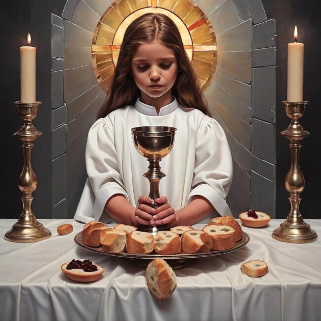 Dekoracyjne serwetki na komunię