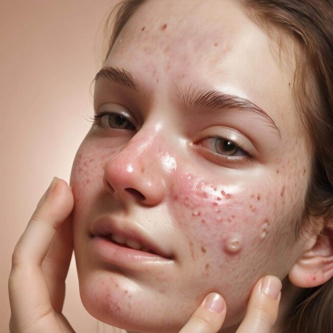 Jak zmniejszyć widoczność pryszczy bez konieczności ich naciskania