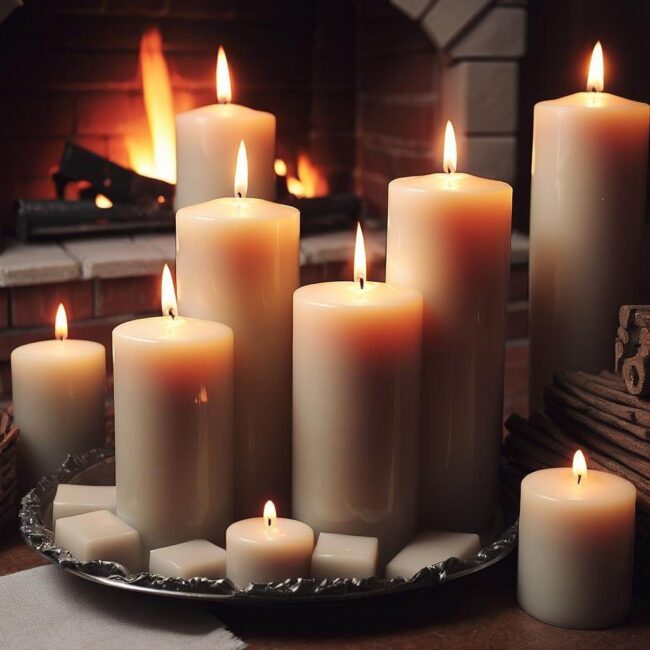 Krok po kroku wosk kominkowy