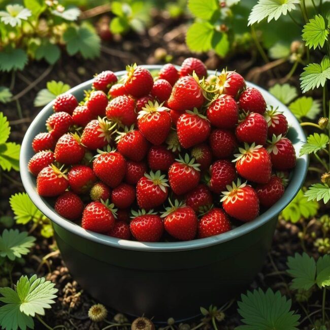 Przesadzanie poziomek a przycinanie liści