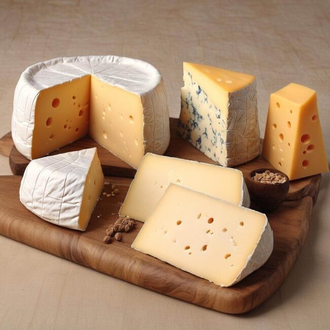 Sklep spożywczy ser żółty piórko