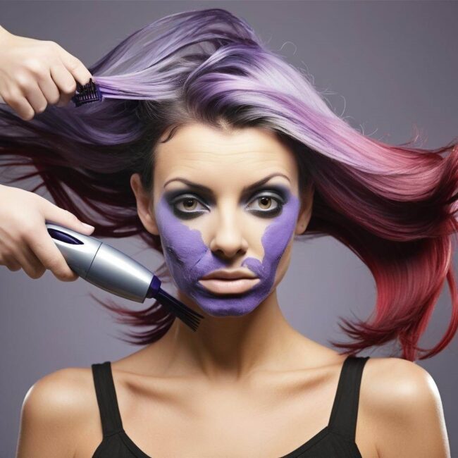 Uczulenie na PPD (parafenylenodiamina) w farbach